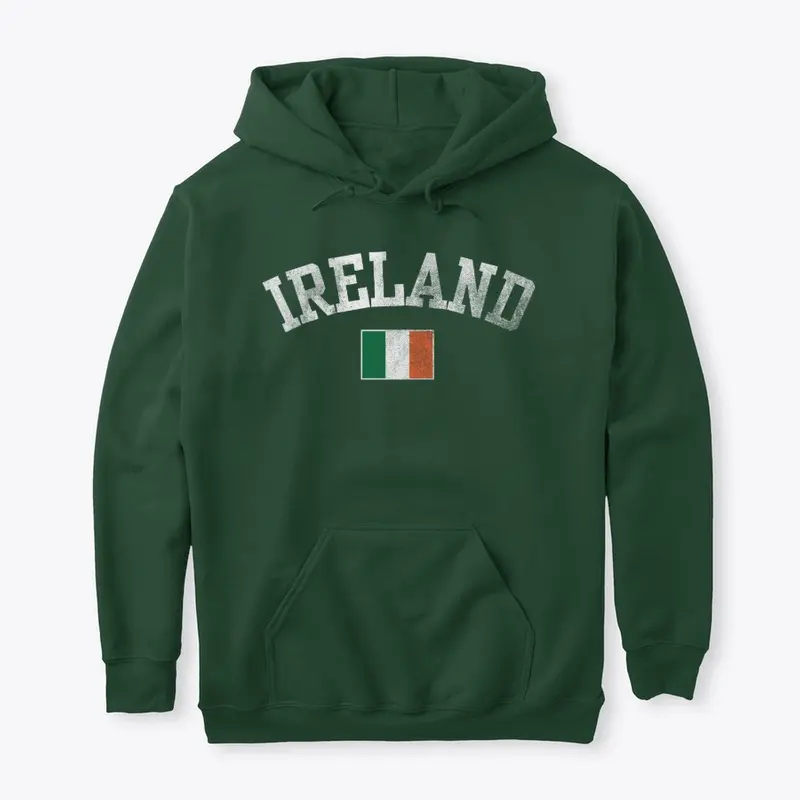 Ireland Hoodie/Long Sleeve Tee