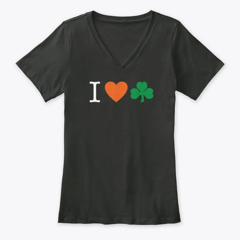 I Heart Ireland Shamrock T-Shirt