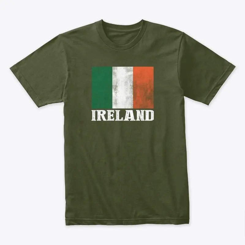 Ireland Tricolor Hoodie/Tee